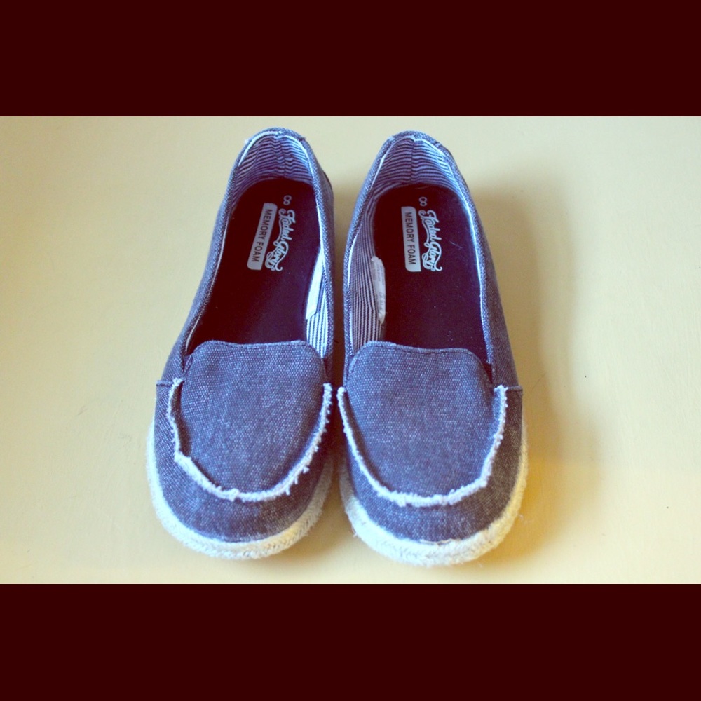 Faded Glory Memory Foam Slip Ons
